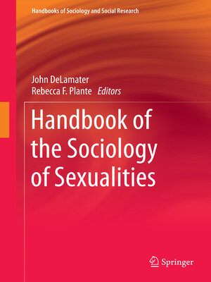 cover image of Handbook of the Sociology of Sexualities